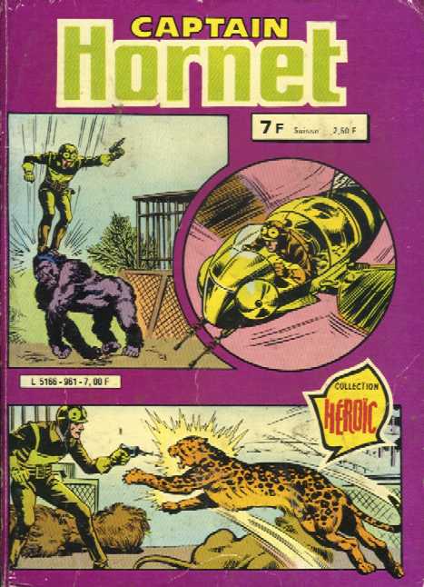 Scan de la Couverture Captain Hornet n 961